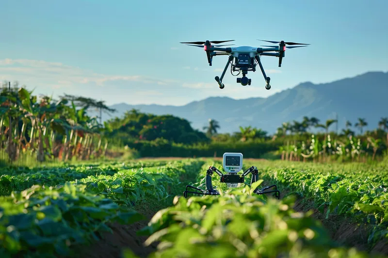 22Tecnologias Avanzadas en el Control de Malezas Drones Robots y GPS22