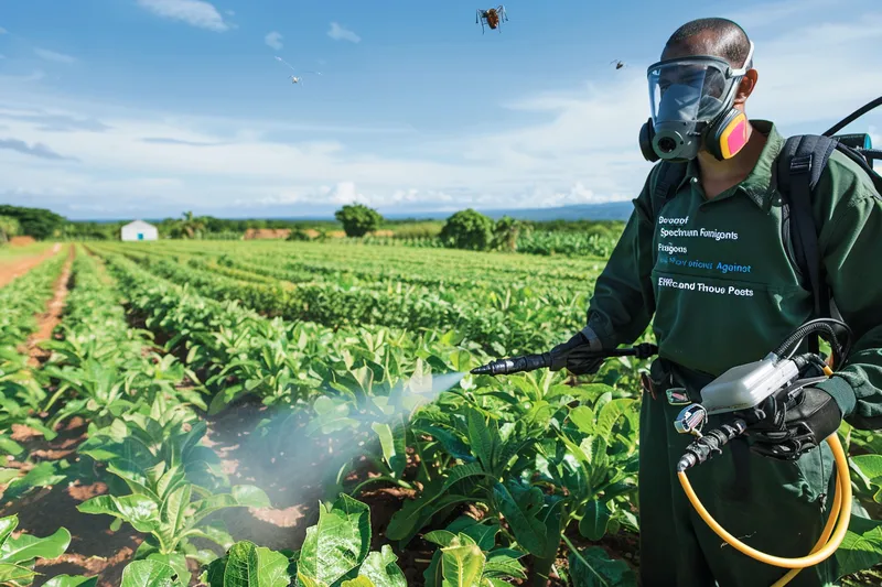 Desarrollo de Fumigantes de Espectro Amplio Nuevas Formulas para Diversas Plagas