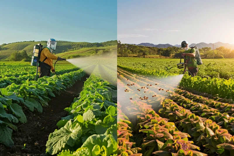 Diferencias entre Fumigacion Tradicional y Manejo Integrado de Plagas