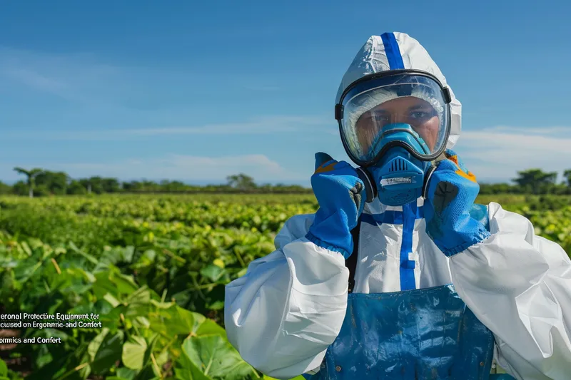 Equipos de Proteccion Personal para Fumigacion Enfocados en Ergonomia y Confort