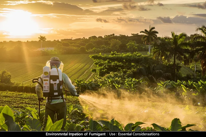 Impacto ambiental de la dilucion y uso de fumigantes Consideraciones esenciales